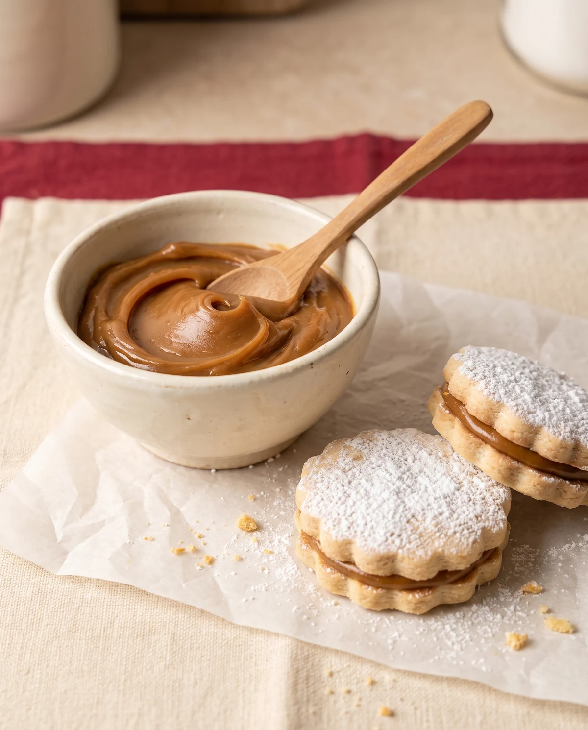 The heart of an alfajor
